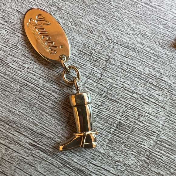 Gucci card holder with boot charm - Picture 2 of 4